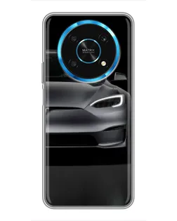 Чехол для Huawei Honor Magic 5 Lite 5G с картинкой «Tesla Model S Look» Чехол для Huawei Honor Magic 5 Lite 5G с картинкой «Tesla Model S Look»