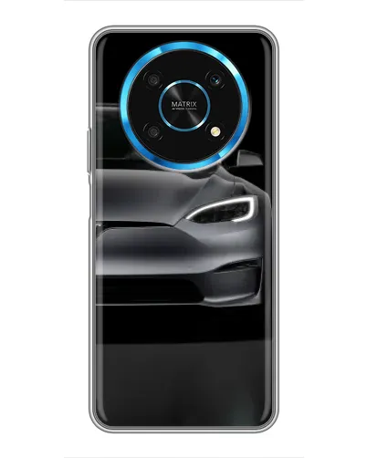 Чехол для Huawei Honor Magic 5 Lite 5G с картинкой «Tesla Model S Look»