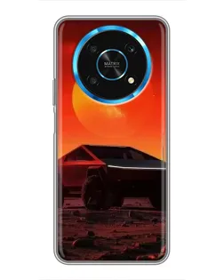 Чохол для Huawei Honor Magic 5 Lite 5G з картинкою «Cybertruck на Марсі»
