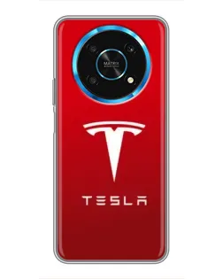 Чохол для Huawei Honor Magic 5 Lite 5G з картинкою «Tesla Red Classic»