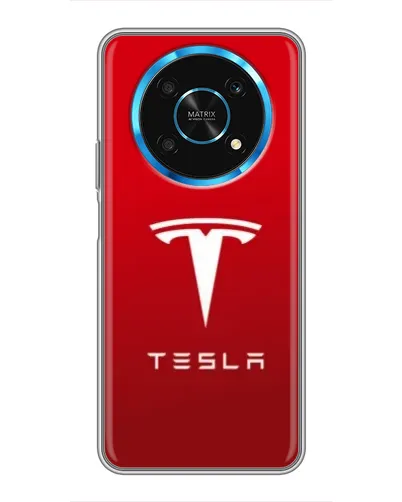 Чехол для Huawei Honor Magic 5 Lite 5G с картинкой «Tesla Red Classic»