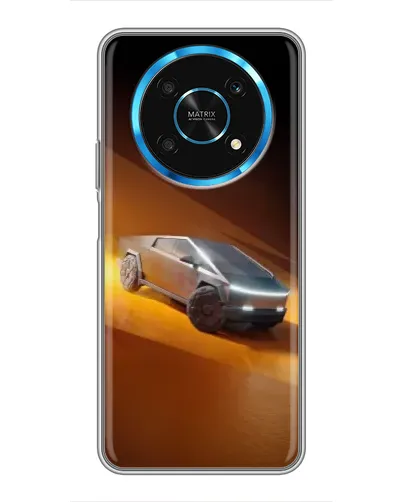 Чехол для Huawei Honor Magic 5 Lite 5G с картинкой «Cybertruck в пустыне»