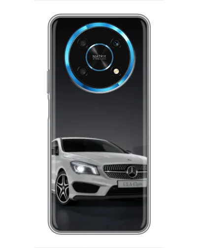 Чехол для Huawei Honor Magic 5 Lite 5G с картинкой «Mercedes AMG GT Silver»