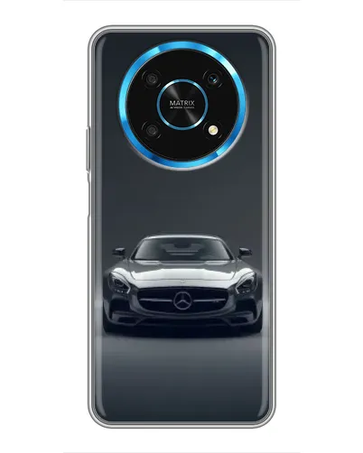 Чехол для Huawei Honor Magic 5 Lite 5G с картинкой «Mercedes на черном»