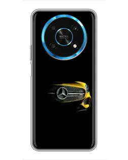 Чехол для Huawei Honor Magic 5 Lite 5G с картинкой «Mercedes — ретро стиль»
