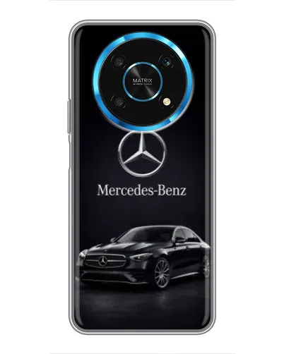 Чехол для Huawei Honor Magic 5 Lite 5G с картинкой «Mercedes — решетка радиатора»