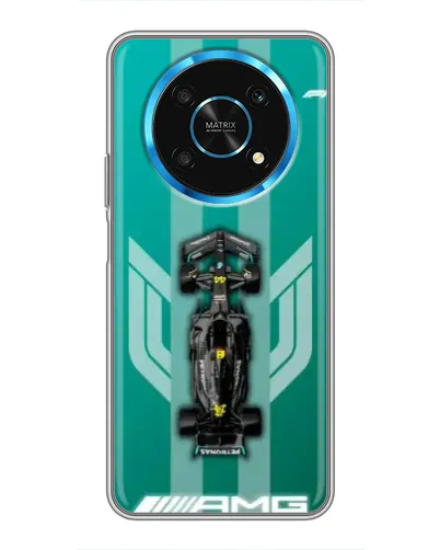 Чехол для Huawei Honor Magic 5 Lite 5G с картинкой «Mercedes AMG Petronas»