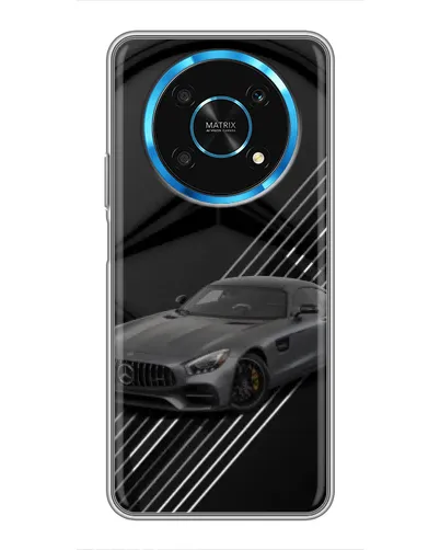 Чехол для Huawei Honor Magic 5 Lite 5G с картинкой «Mercedes AMG — графика»