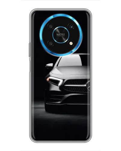 Чехол для Huawei Honor Magic 5 Lite 5G с картинкой «Свет фар Mercedes»