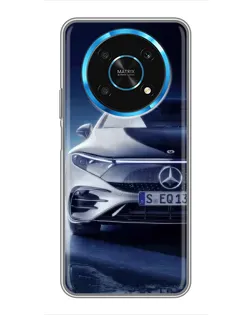 Чехол для Huawei Honor Magic 5 Lite 5G с картинкой «Mercedes EQ — будущее»