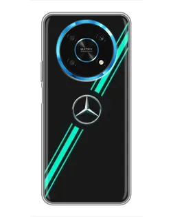 Чехол для Huawei Honor Magic 5 Lite 5G с картинкой «Спортивные линии Mercedes» Чехол для Huawei Honor Magic 5 Lite 5G с картинкой «Спортивные линии Mercedes»