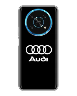 Чехол для Huawei Honor Magic 5 Lite 5G с картинкой «Классическое лого Audi»