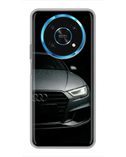 Чехол для Huawei Honor Magic 5 Lite 5G с картинкой «Audi — детализация кузова»