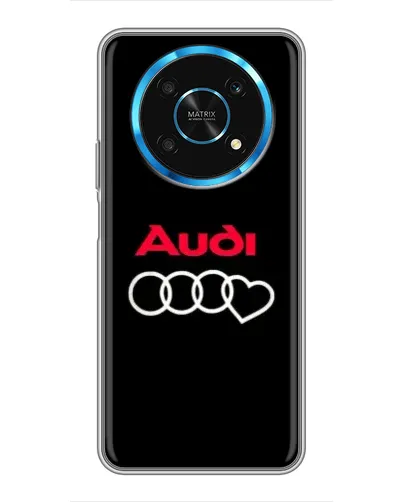 Чехол для Huawei Honor Magic 5 Lite 5G с картинкой «Логотип Audi Heart»
