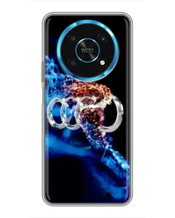 Чехол для Huawei Honor Magic 5 Lite 5G с картинкой «Энергия лого Audi»