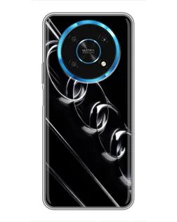 Чехол для Huawei Honor Magic 5 Lite 5G с картинкой «Audi — абстрактные кольца»