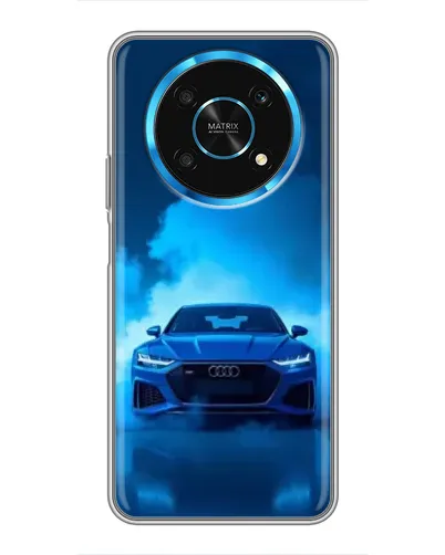 Чехол для Huawei Honor Magic 5 Lite 5G с картинкой «Audi — голубая энергия»