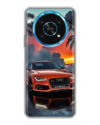 Чехол для Huawei Honor Magic 5 Lite 5G с картинкой «Audi — закат»