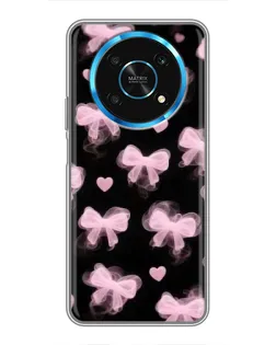 Чехол для Huawei Honor Magic 5 Lite 5G с картинкой «Геометрия банта»