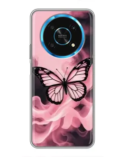 Чехол для Huawei Honor Magic 5 Lite 5G с картинкой «Бабочка в дыму»