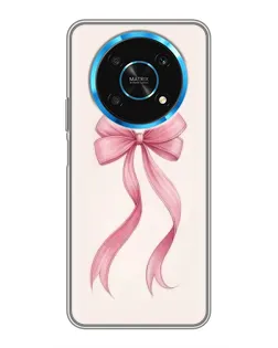 Чехол для Huawei Honor Magic 5 Lite 5G с картинкой «Розовый бант»