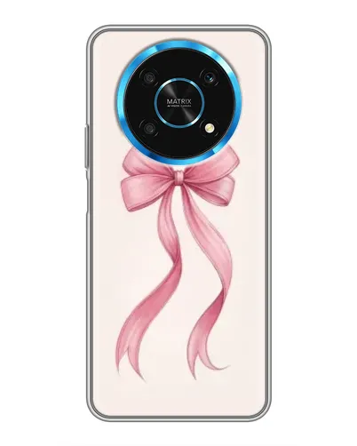 Чехол для Huawei Honor Magic 5 Lite 5G с картинкой «Розовый бант»
