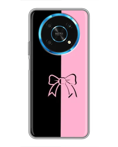 Чехол для Huawei Honor Magic 5 Lite 5G с картинкой «Половинки банта»