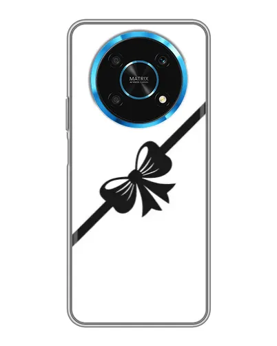 Чехол для Huawei Honor Magic 5 Lite 5G с картинкой «Диагональный бант»