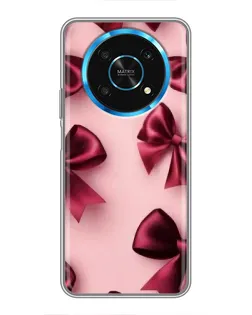 Чехол для Huawei Honor Magic 5 Lite 5G с картинкой «Бордовый атлас»
