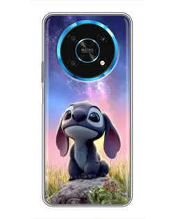 Чехол для Huawei Honor Magic 5 Lite 5G с картинкой «Стич на рассвете»