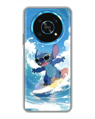 Чехол для Huawei Honor Magic 5 Lite 5G с картинкой «Стич на волне»