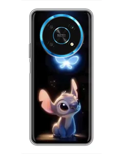 Чехол для Huawei Honor Magic 5 Lite 5G с картинкой «Сияющий Стич»