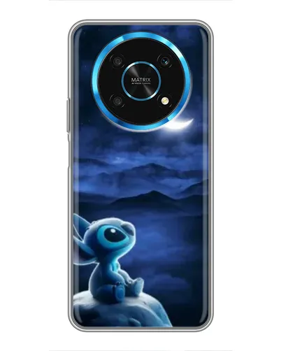 Чехол для Huawei Honor Magic 5 Lite 5G с картинкой «Лунная ночь Стича»