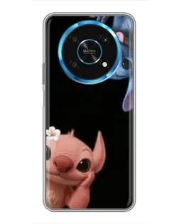Чехол для Huawei Honor Magic 5 Lite 5G с картинкой «Фиолетовый туман роз»