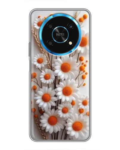 Чехол для Huawei Honor Magic 5 Lite 5G с картинкой «Белые сухоцветы» Чехол для Huawei Honor Magic 5 Lite 5G с картинкой «Белые сухоцветы»