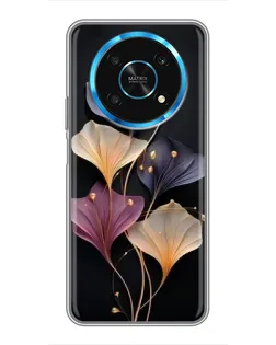 Чехол для Huawei Honor Magic 5 Lite 5G с картинкой «Лиловые цветы грации» Чехол для Huawei Honor Magic 5 Lite 5G с картинкой «Лиловые цветы грации»