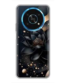 Чехол для Huawei Honor Magic 5 Lite 5G с картинкой «Черный лотос» Чехол для Huawei Honor Magic 5 Lite 5G с картинкой «Черный лотос»