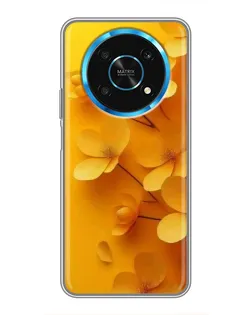 Чехол для Huawei Honor Magic 5 Lite 5G с картинкой «Золотые лепестки» Чехол для Huawei Honor Magic 5 Lite 5G с картинкой «Золотые лепестки»