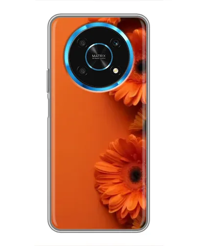 Чехол для Huawei Honor Magic 5 Lite 5G с картинкой «Оранжевые герберы» Чехол для Huawei Honor Magic 5 Lite 5G с картинкой «Оранжевые герберы»