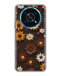 Чехол для Huawei Honor Magic 5 Lite 5G с картинкой «Узор из маленьких подсолнухов» Чехол для Huawei Honor Magic 5 Lite 5G с картинкой «Узор из маленьких подсолнухов»