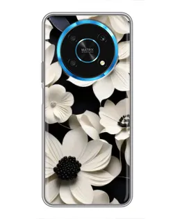 Чехол для Huawei Honor Magic 5 Lite 5G с картинкой «Объемные белые цветы» Чехол для Huawei Honor Magic 5 Lite 5G с картинкой «Объемные белые цветы»