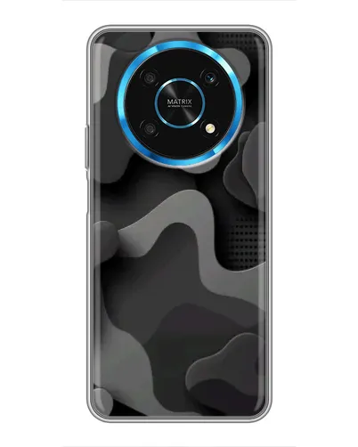 Чехол для Huawei Honor Magic 5 Lite 5G с картинкой «Темный абстрактный камуфляж»