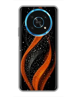 Чехол для Huawei Honor Magic 5 Lite 5G с картинкой «Огненная звездная волна»