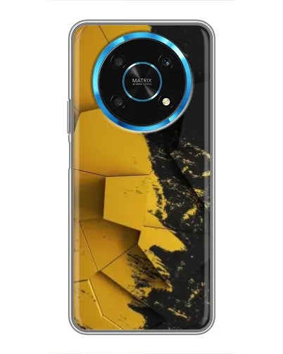 Чехол для Huawei Honor Magic 5 Lite 5G с картинкой «Золотые осколки геометрии»