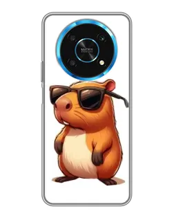 Чехол для Huawei Honor Magic 5 Lite 5G с картинкой «Капибара в очках» Чехол для Huawei Honor Magic 5 Lite 5G с картинкой «Капибара в очках»