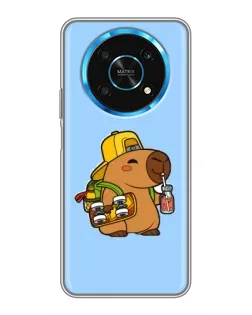 Чехол для Huawei Honor Magic 5 Lite 5G с картинкой «Капибара на скейте» Чехол для Huawei Honor Magic 5 Lite 5G с картинкой «Капибара на скейте»