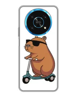 Чехол для Huawei Honor Magic 5 Lite 5G с картинкой «Капибара на самокате» Чехол для Huawei Honor Magic 5 Lite 5G с картинкой «Капибара на самокате»