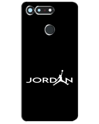 Чехол для Huawei Honor View 20 / V20 с картинкой «Jordan White Logo»