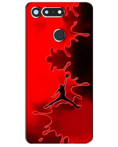 Чехол для Huawei Honor View 20 / V20 с картинкой «Jordan Red Smoke»