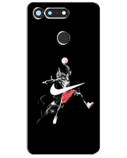 Чехол для Huawei Honor View 20 / V20 с картинкой «Jordan Jumpman»